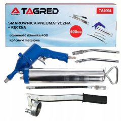 Zsírzó, pneumatikus + kézi kenőpisztoly 2v1 400 ml TA1094