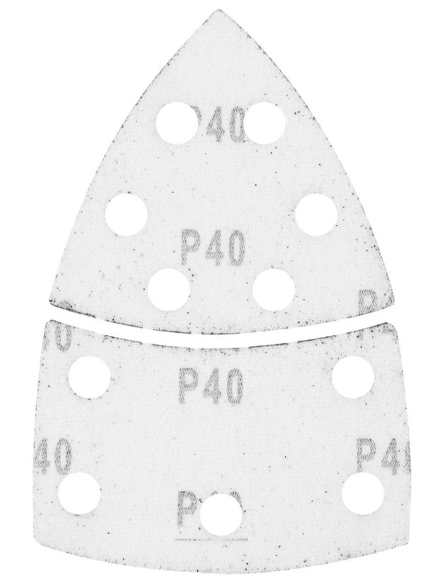 Brusni papir s čičkom, željezo 102 x 152 mm, P40, 5 kom, s 11 rupa 58T300