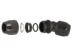 Csőcsatlakozó 45° fi 63 mm polimer 9ALR4C63