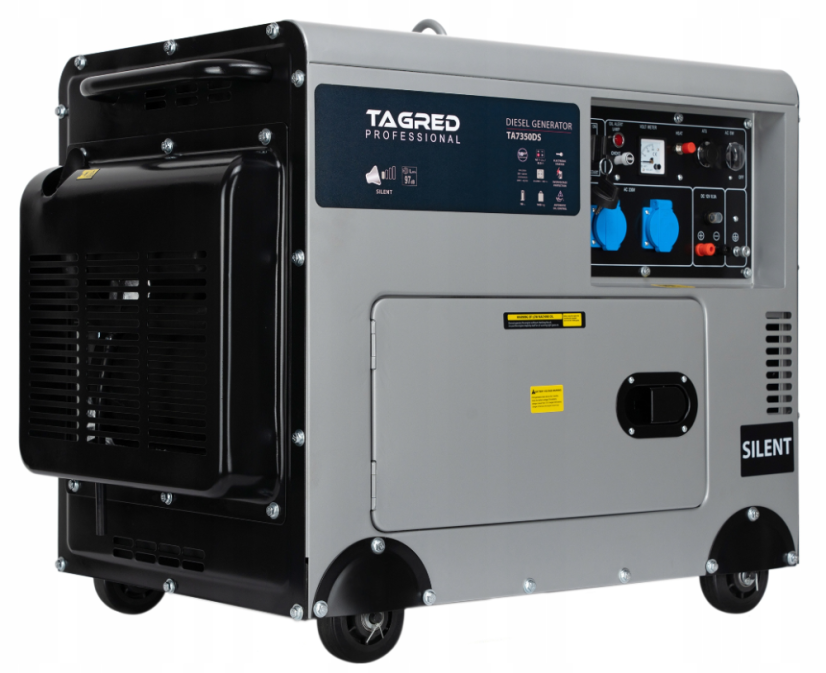Generator electric portabil diesel TA7350DS – 5000W, AVR, monofazat, 8 ore de funcționare
