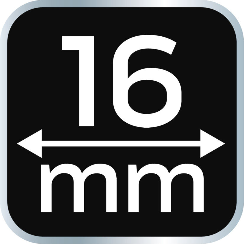 Sekáč 16 mm, CRV, 2-složková rukojeť 37-916