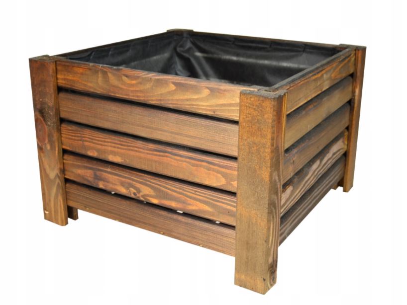 Ghiveci din lemn Maro 38x38x25cm