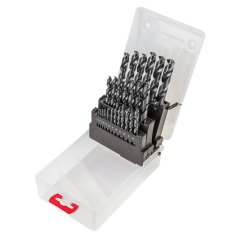 Fém fúrófejek HSS-G, 1,0 - 13,0 mm, 25 darabos készlet 60H814