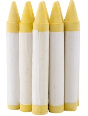 Cretă galbenă pentru anvelope 12pcs