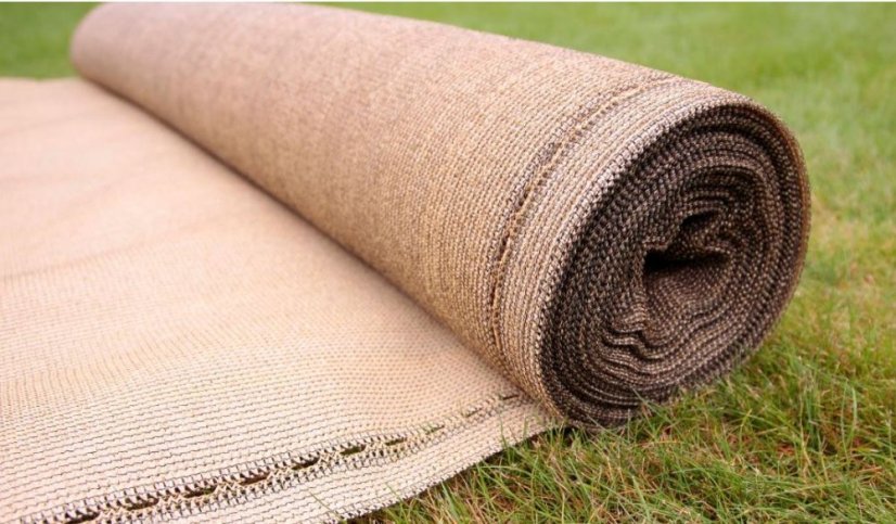 Árnyékoló háló 1,5x50m 95% 200g Beige