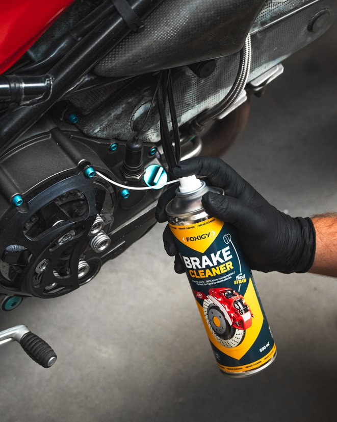 Fék tisztító 500 ml flexi straw Foxigy
