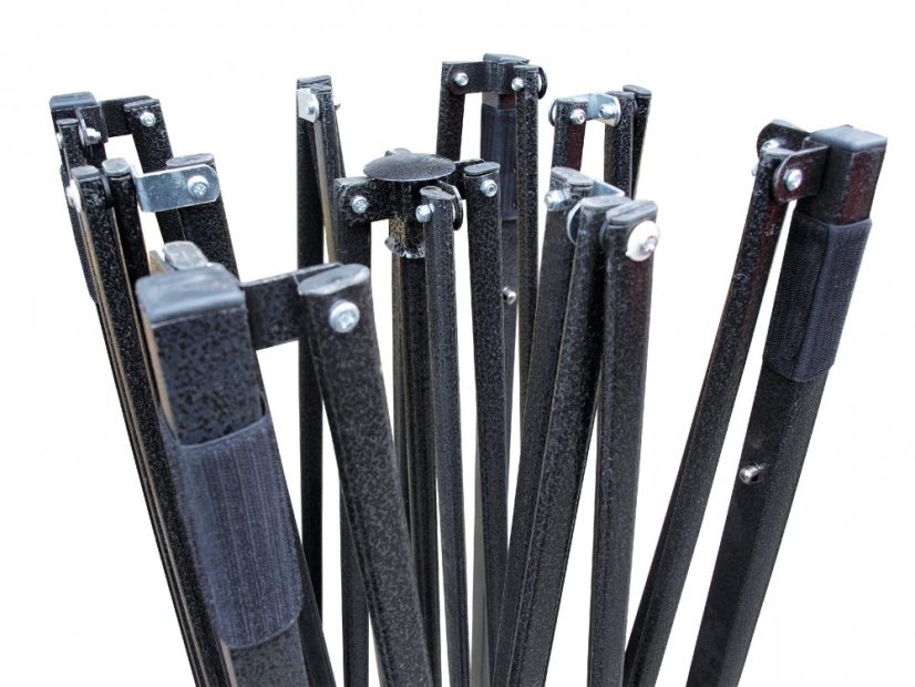 Összecsukható sátor 2,5 x 2,5 piros SQ