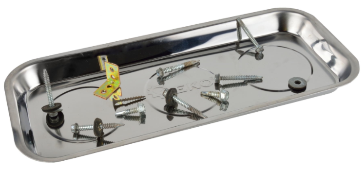 Mágneses csavartartó tálca 158x358mm G03201