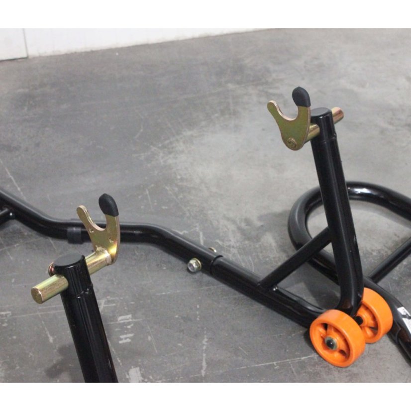 Motorkerékpár állvány szett 2db - elülső + hátsó combo 500kg-ig VILLA