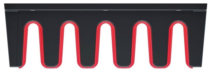 Függesztett szerszámtartó 310x98x70mm Black/ Red