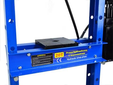 Hidraulikus prés 20T kétsebességes pumpával G02082