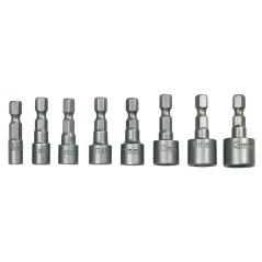 Šroubovací nástavce sada 1/4", 8 ks 39D387