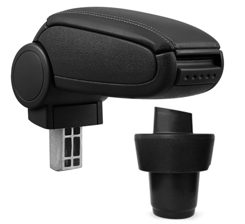 Armlehne Seat MII, schwarz, Kunstleder