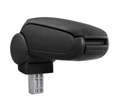 Cotieră Nissan ALMERA, husă textilă, neagră