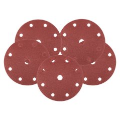 Schleifscheiben 150 mm, P100, 5 Stück, mit 9 Löchern für 04-721 08-993