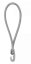 Befestigungsgummi mit Haken 18cm 25Stck Grey PVC BUNGEE