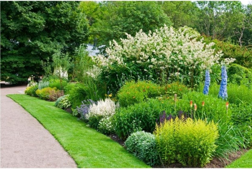 Kunststoff-Randstein 40mm 20m mit Stiften Elasteo