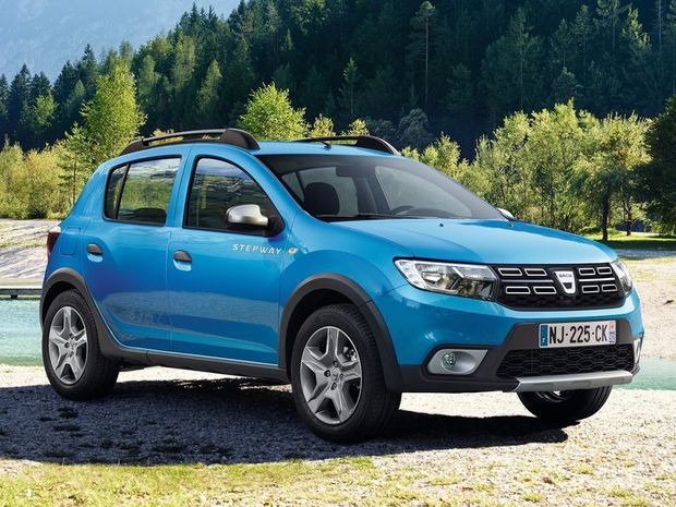Armlehne Dacia SANDERO STEPWAY, schwarz, Stoffbezug
