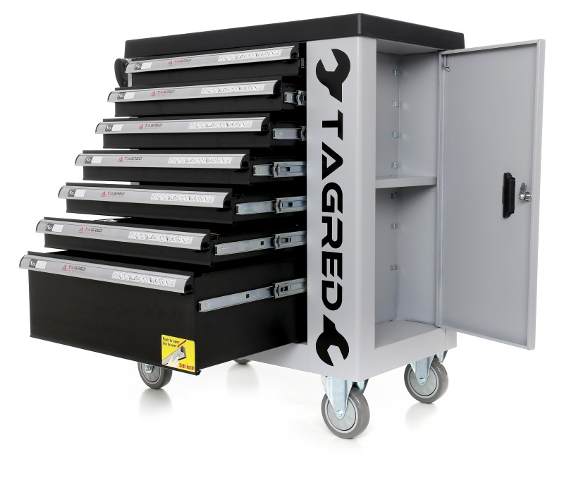 Werkstattwagen mit 251 Werkzeugen TA212