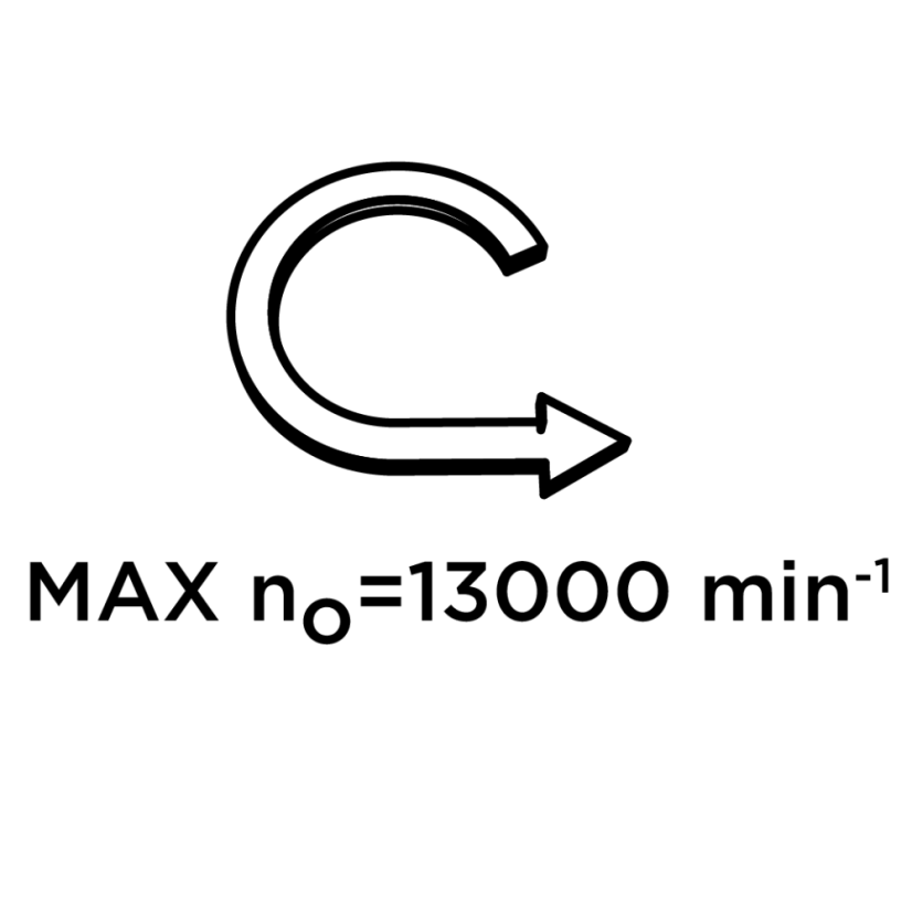 Excentrikus köszörű 450 W, 125/150 mm tárcsa, tok 59G349