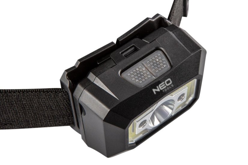 Baterie USB čelovka 250 lm COB LED + senzor pohybu 99-073