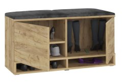 Botník s lavicí k sezení Craft/ Grey