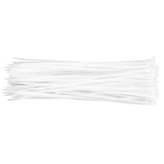 Spannbänder 4,8 x 370 mm, weiß 75 Stück 01-611