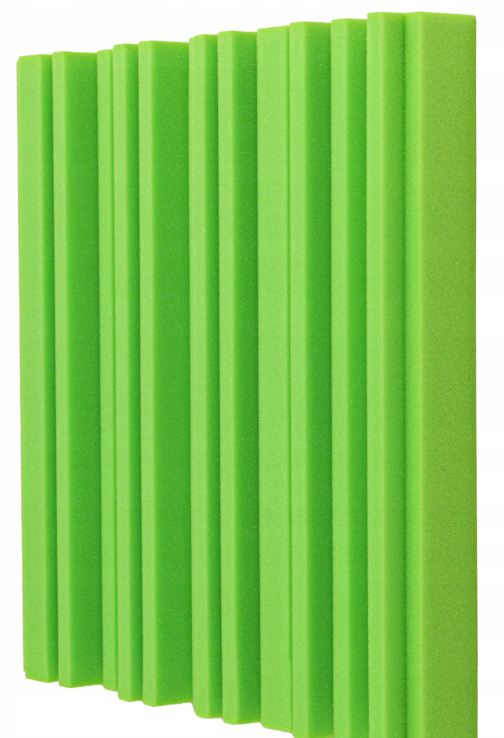 Akustický panel Equalizer 50x50cm, tloušťka 7cm, světle zelený
