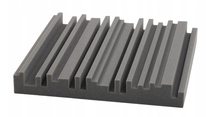 Akustický panel Equalizer 50x50cm, tloušťka 7cm, tmavě šedý