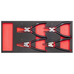 Комплект клещи за скоби 6" 150 мм 4 бр. 79156-TR28