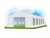 Partystan 5x10x2m Comfort PE 240g Summer