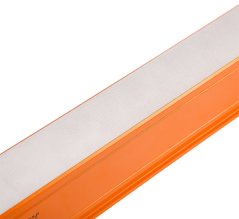 Nivel cu bulă de aer din aluminiu S 400, 3 nivele cu bulă de aer, 2 mânere, 100 cm 71-144