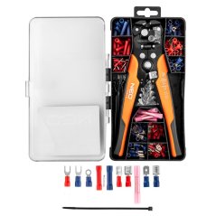 Automatický odizolovač káblov 200 mm, čelný + konektory 01-542