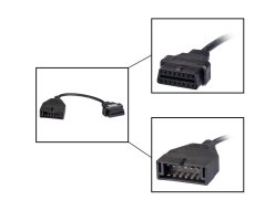 OBD II redukcia - GM, Daewoo 12pin