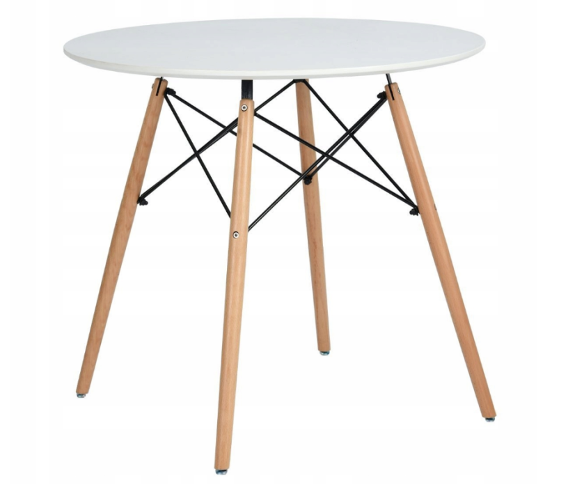 Runder Tisch ANELLO White 100 cm