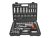 Garnitura nasadnih ključev GEKO G10151 – 108 kosov (1/2″ in 1/4″), Cr-V, Torx, HEX, v trpežnem kovčku