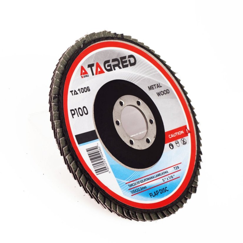Lamelni disk 125 mm/22,23 mm brusni P100 TA1006