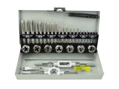 Sada metrických závitníků a oček M3-M12 32ks G38301