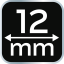 Sekáč 12 mm, CRV, 2-složková rukojeť 37-912