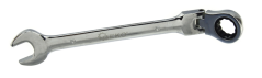Knarrenschlüssel mit Ratsche und flexiblem Gelenk 8-19mm 6St. G10339