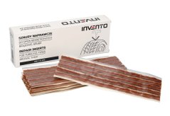 Hnědé hrubé opravné vložky do nákladních bezdušových pneumatik 200x6 mm, 25 ks