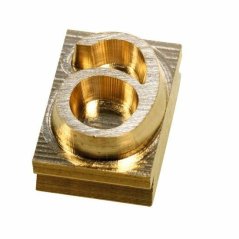 Egyedülálló gumiabroncs jelölés 12 mm, szám 6