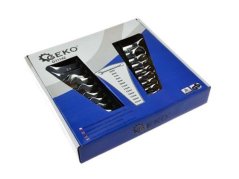 Chei fixe - inelare de 6-22 mm CrV 12buc cromate într-un suport din plastic G11142