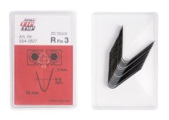 R Fix 3 Klingen, 6-8 mm, für Reifenschneidemaschine Rubber Cut, 20 Stück.