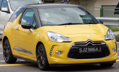 Cotieră Citroën C3 / DS3 - Armster 2, negru, piele ecologică