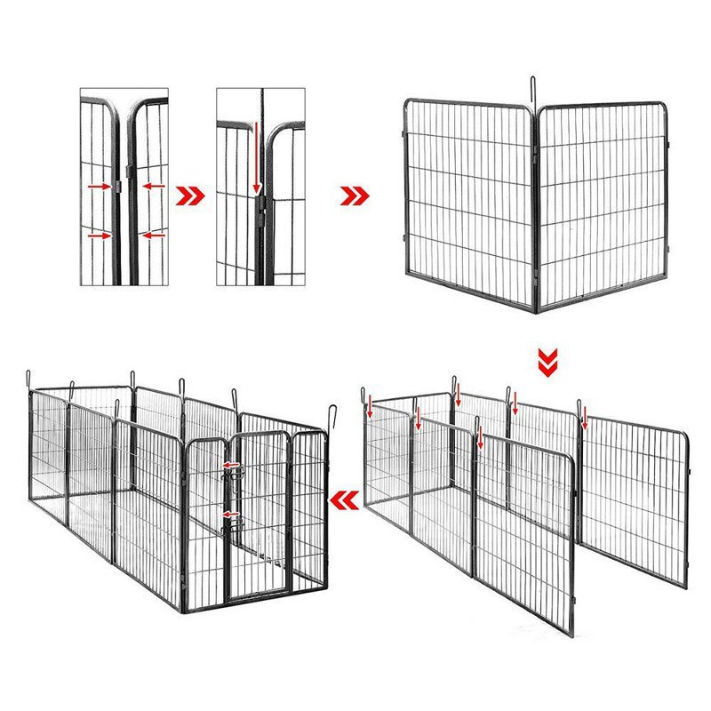 Ohrádka pro zvířata 80x100cm
