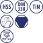 Baildon fúrószár DIN 338 RN 11 mm, HSS TiN (S), 142-94 mm (3 hornyos szár) 71111003