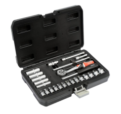 Set nasadnih ključev 1/4” z ragljo, 25 kosov – Yato YT-14461