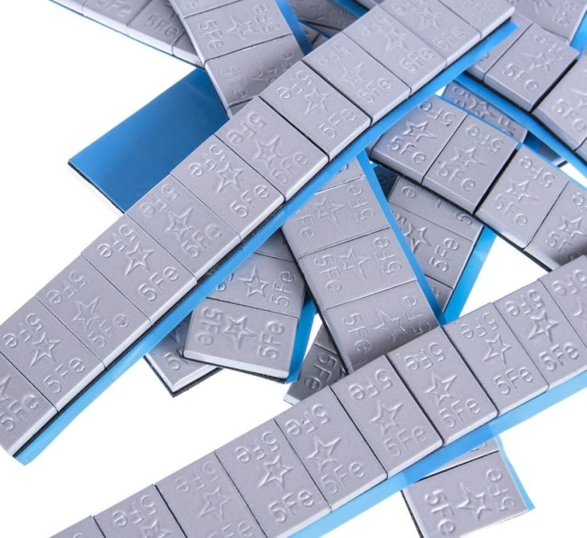 Öntapadós centírozó súly GREY 60g szalag (5g) 100db