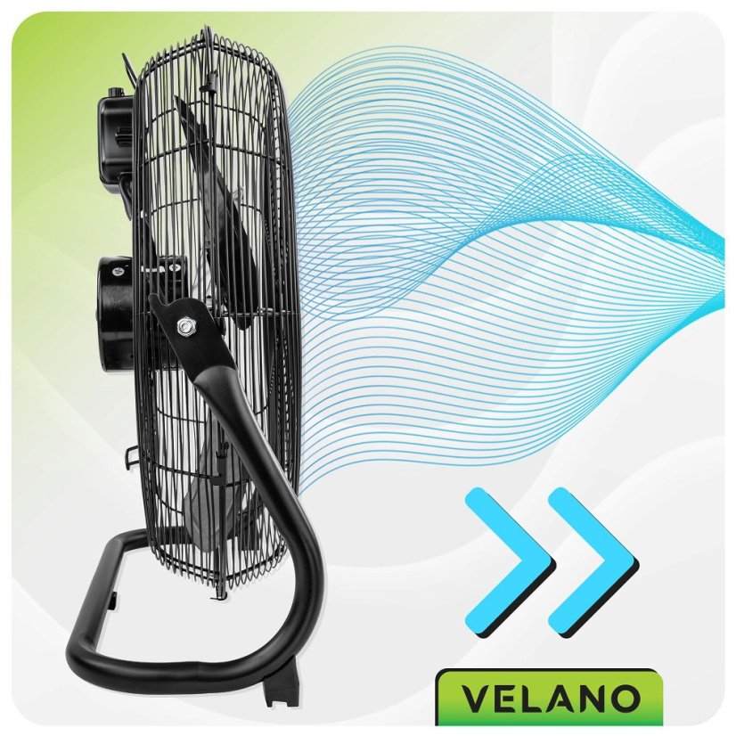 Padlóventilátor 45cm 100W VELWEP0016